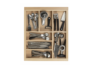 Portaposate in legno Faggio Modern Box-Axis per Cassetto varie misure | GTV - immagine 10